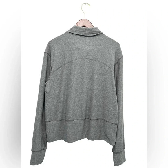 Lululemon Ready to Rulu Pullover Heathered Raceway Grey Sweatshirt Athleisure 8 - Picture 6 of 13